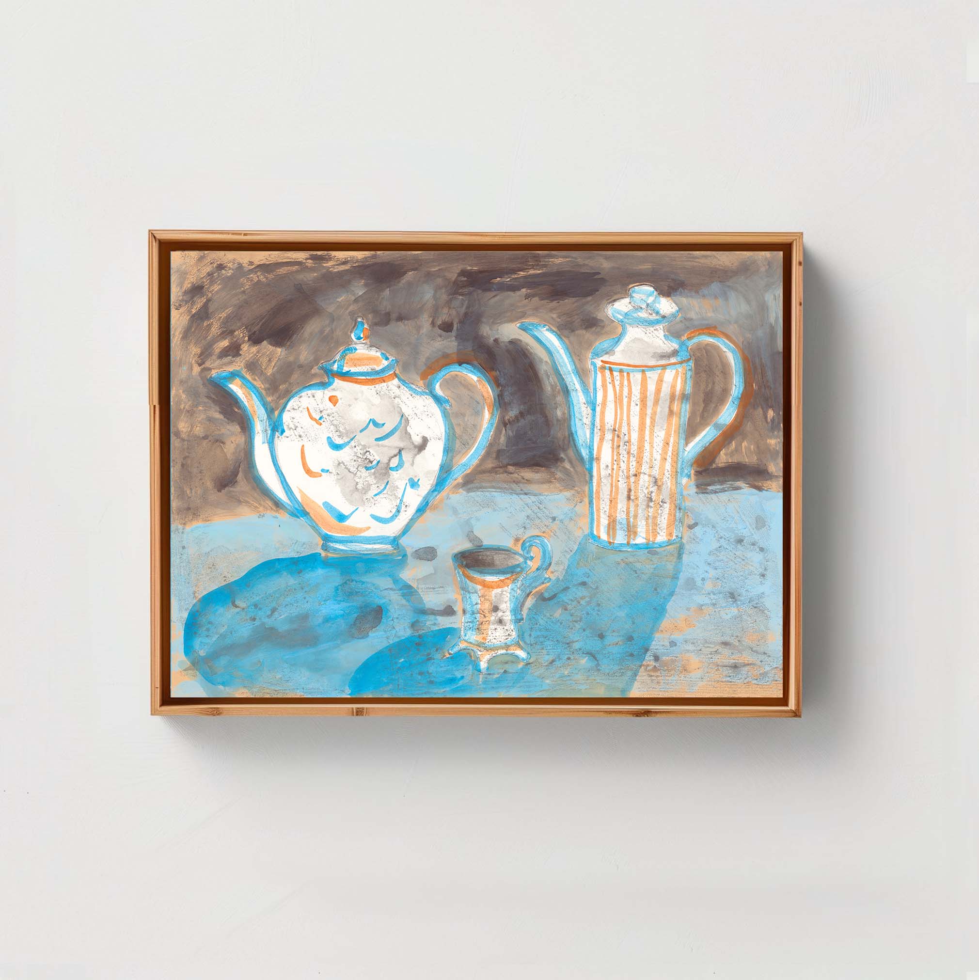 Still Life Tea in Blue