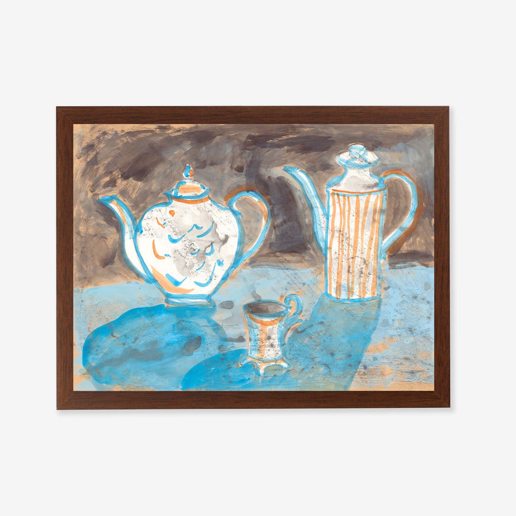 Still Life Tea in Blue