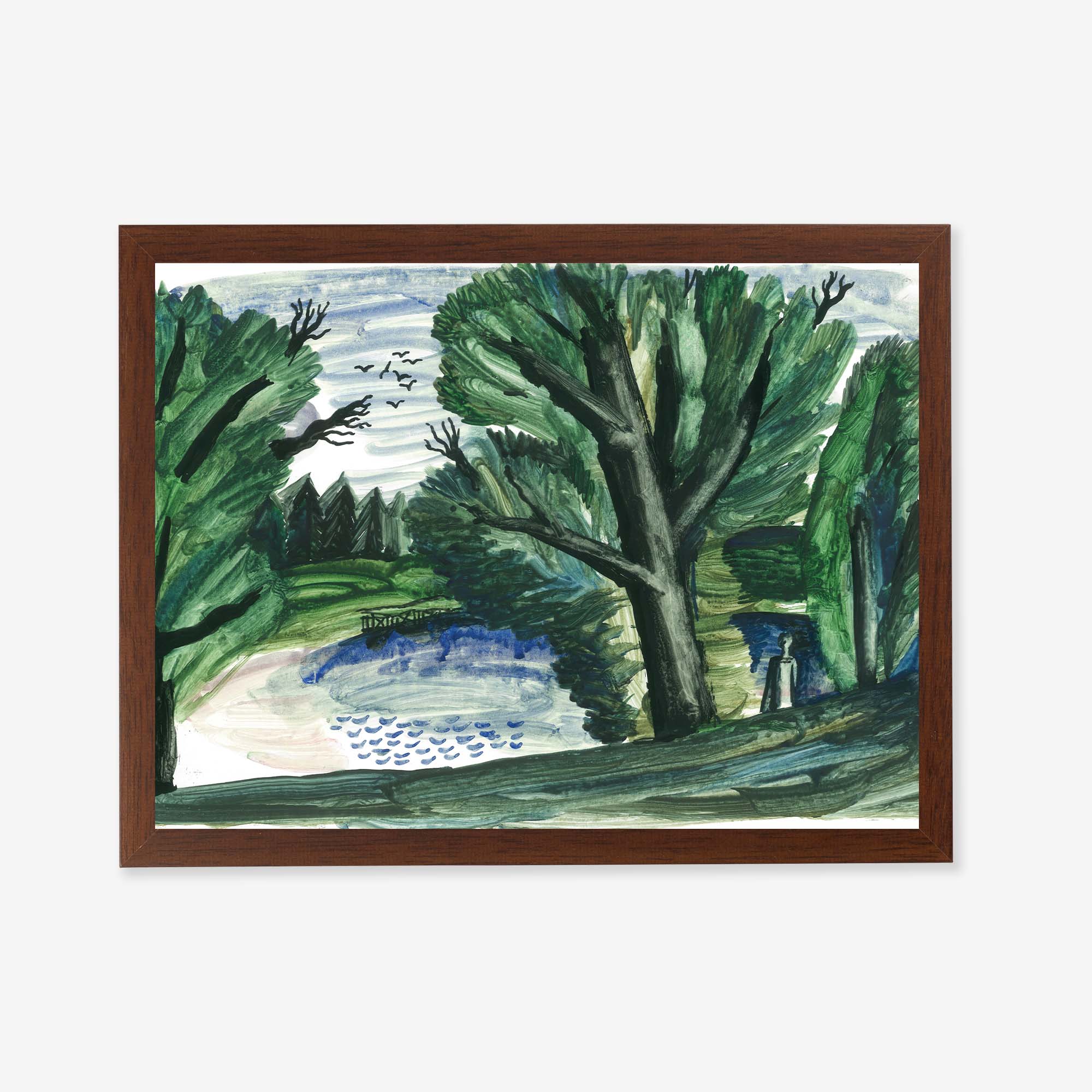 Person Near The Lake