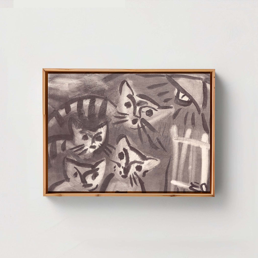 Four cats