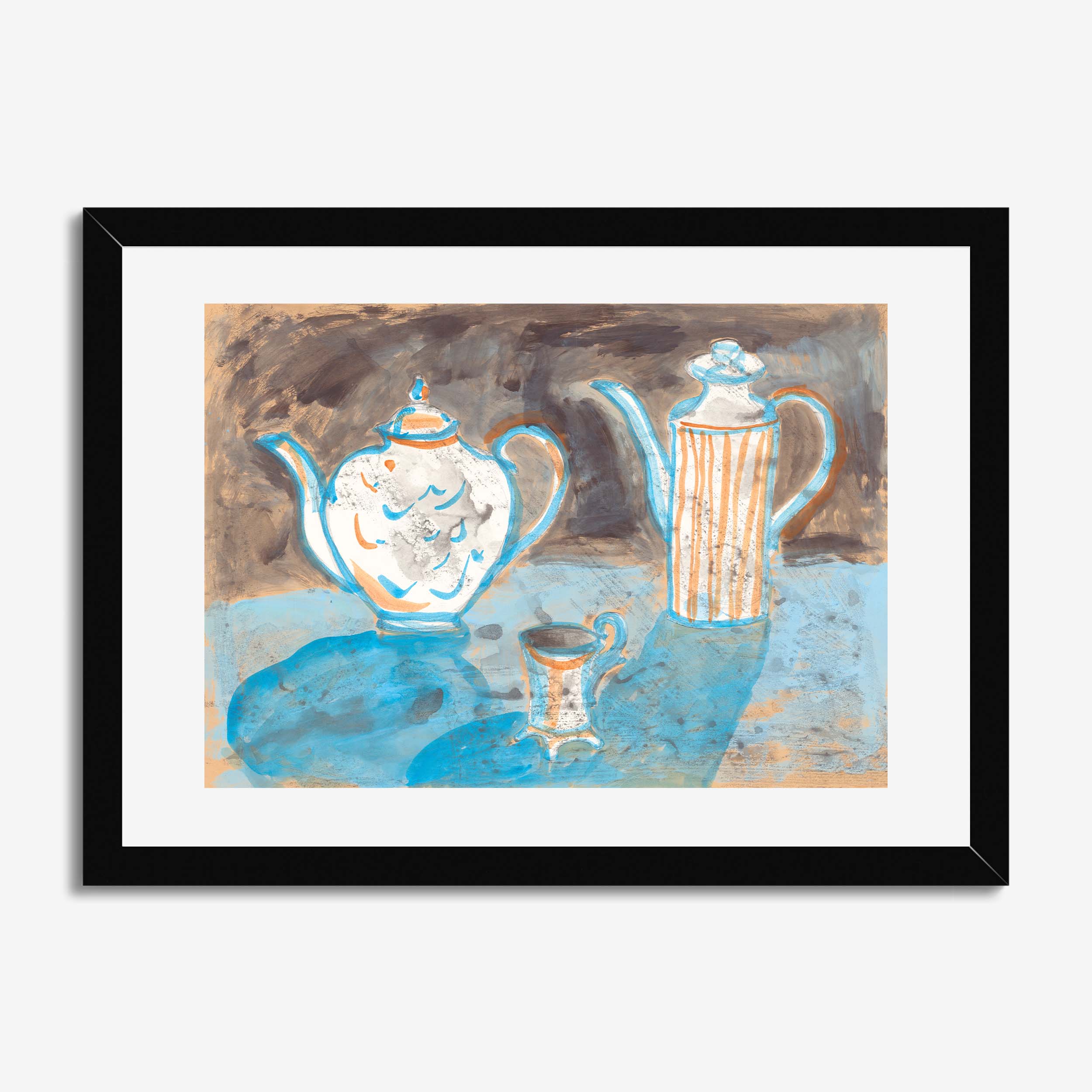 Still Life Tea in Blue