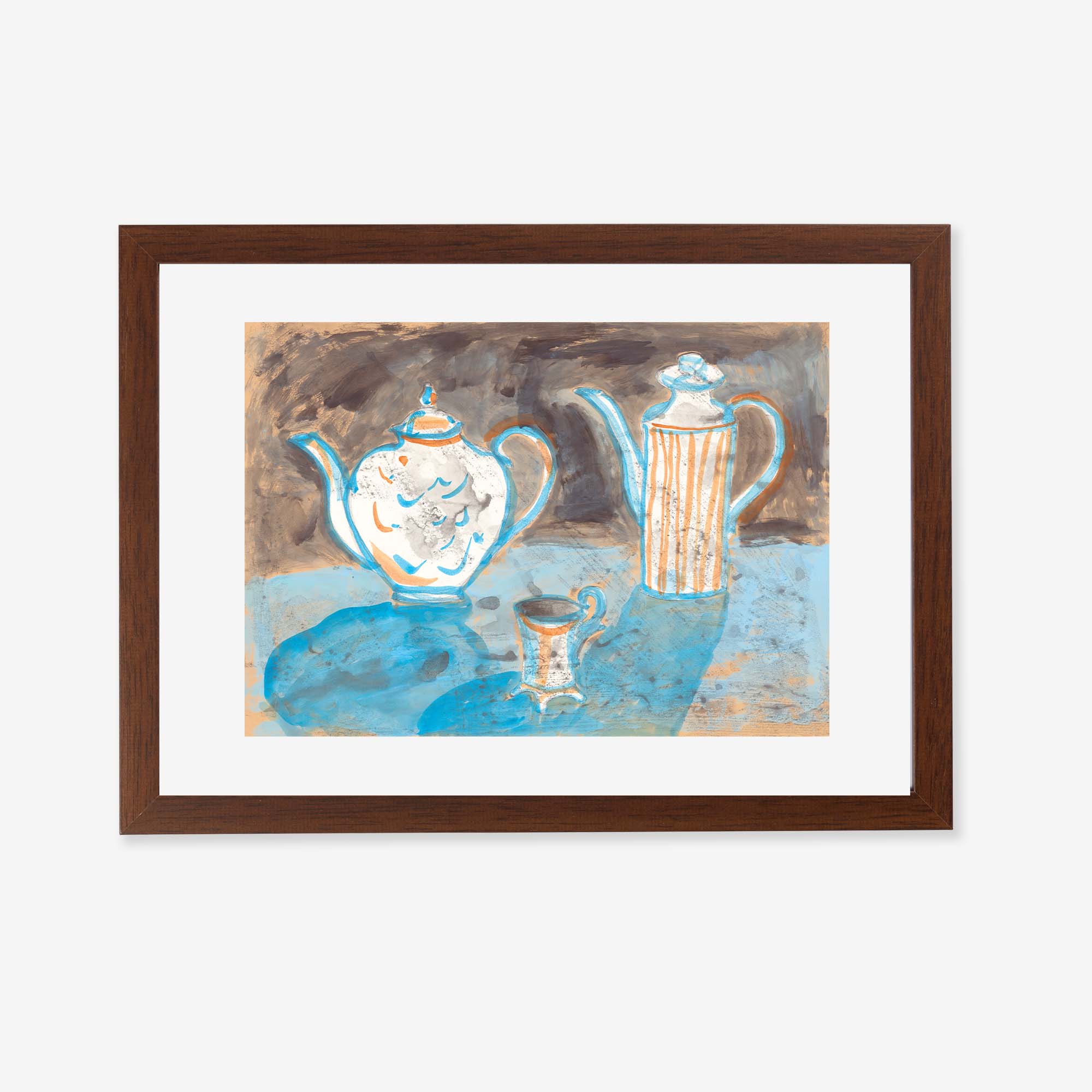 Still Life Tea in Blue