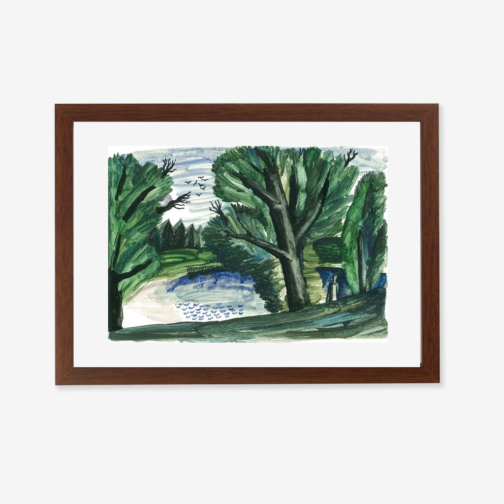 Person Near The Lake