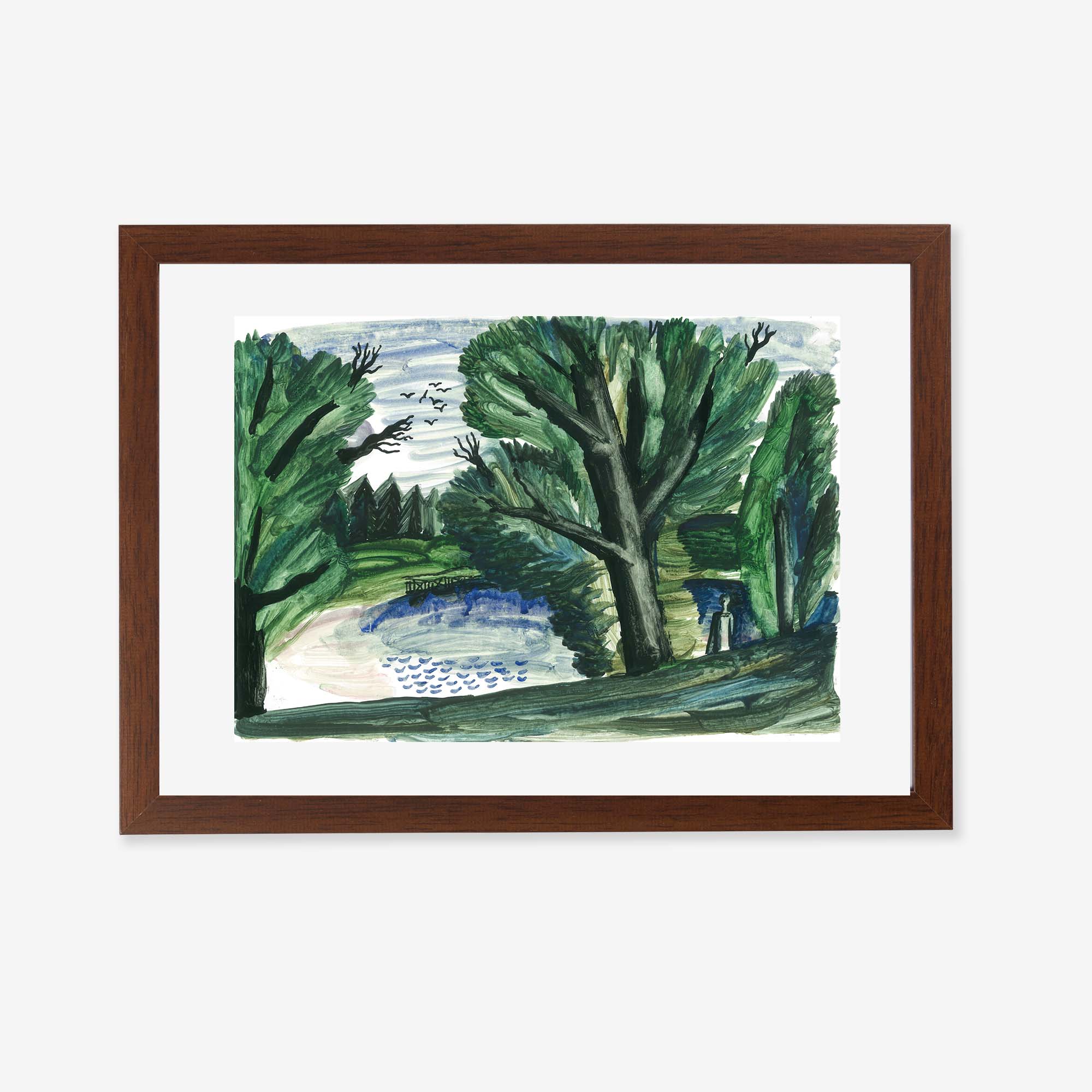 Person Near The Lake