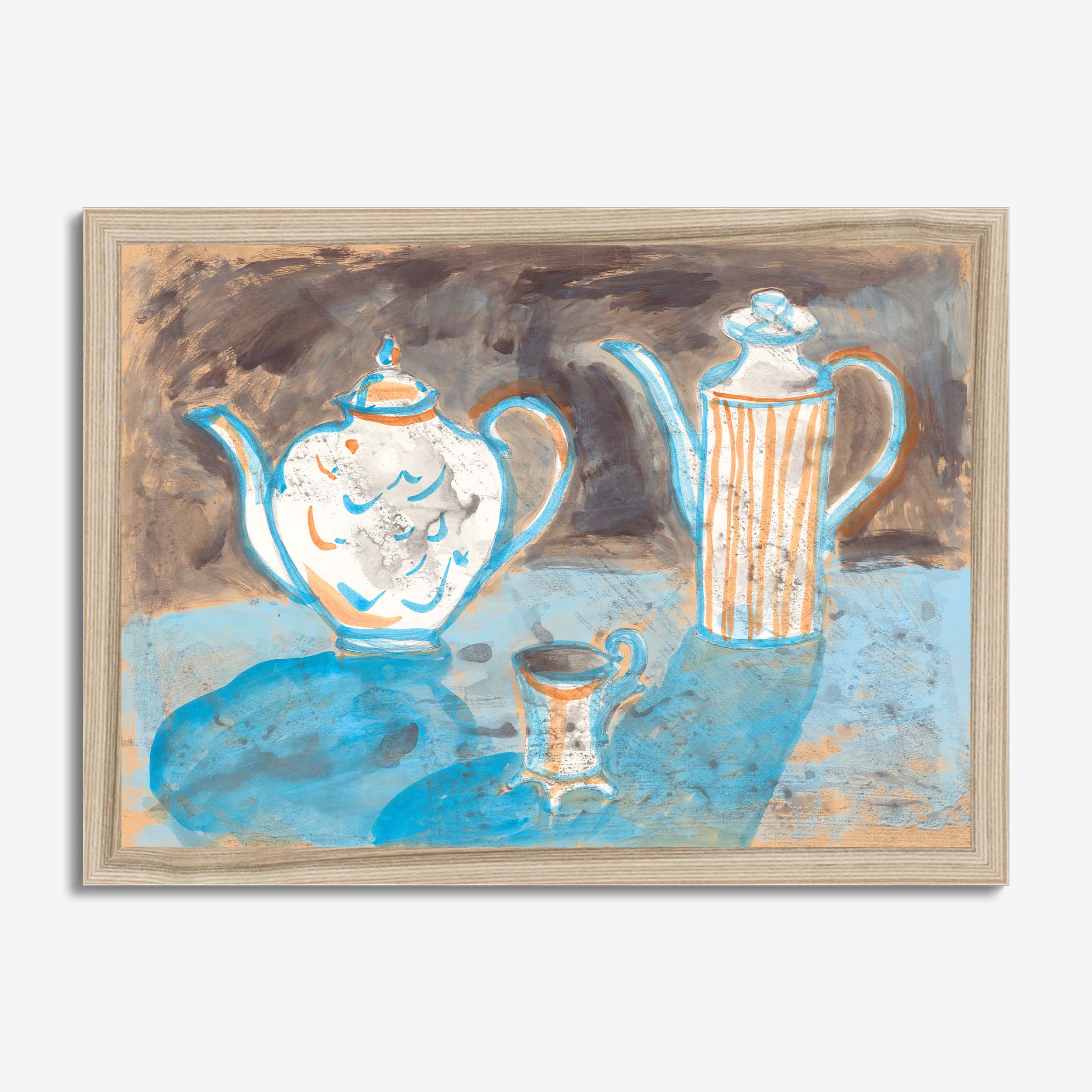 Still Life Tea in Blue