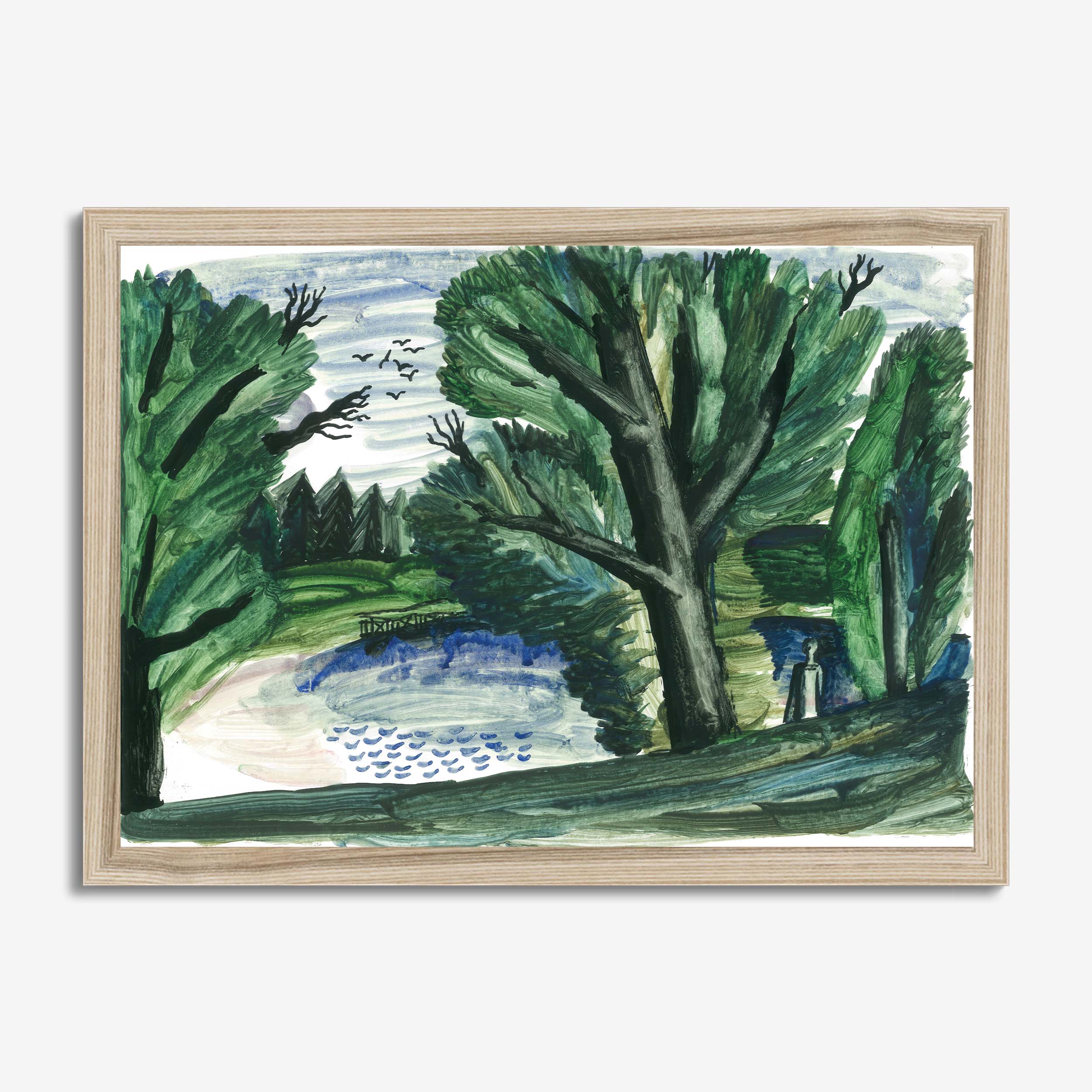Person Near The Lake