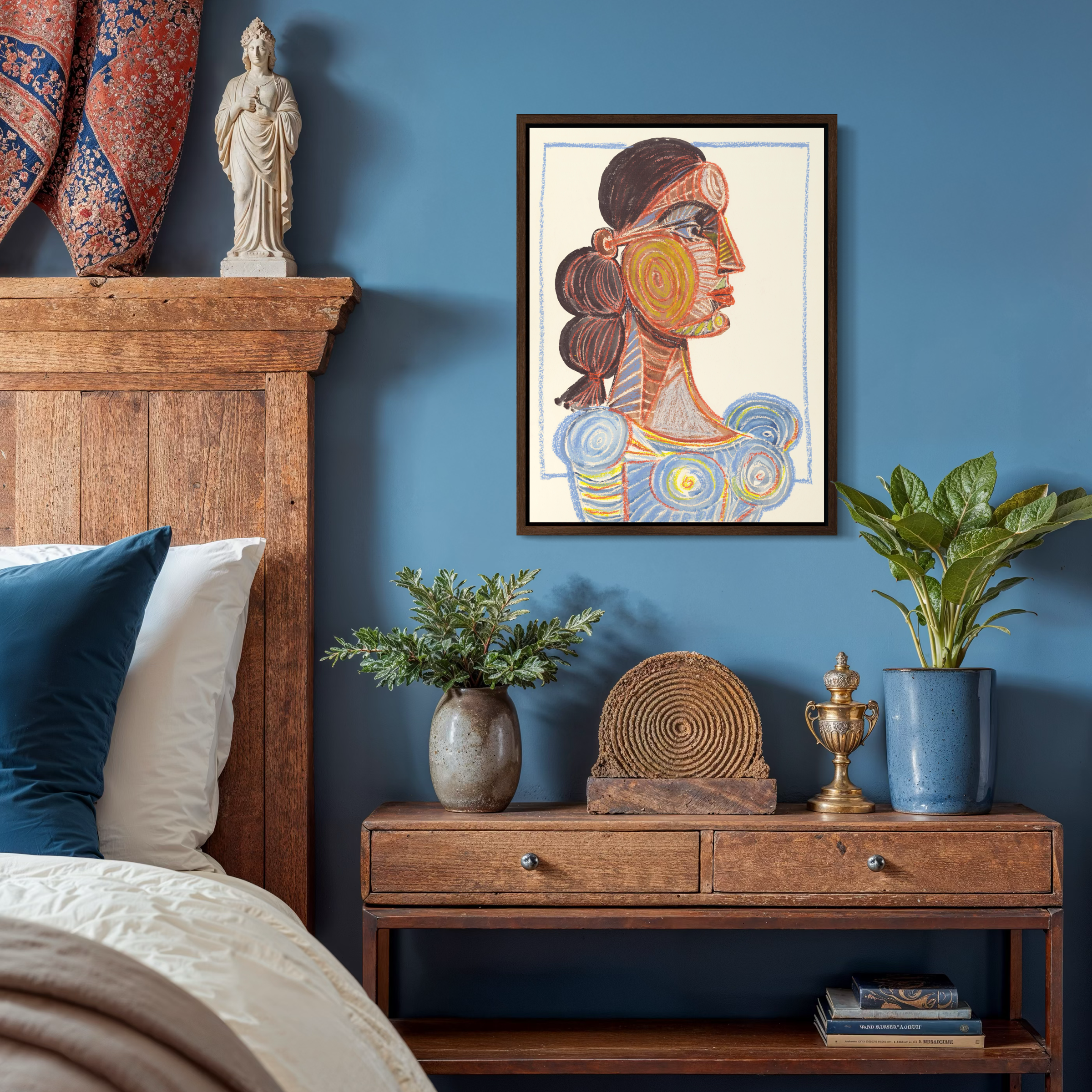 Girl In The Blue