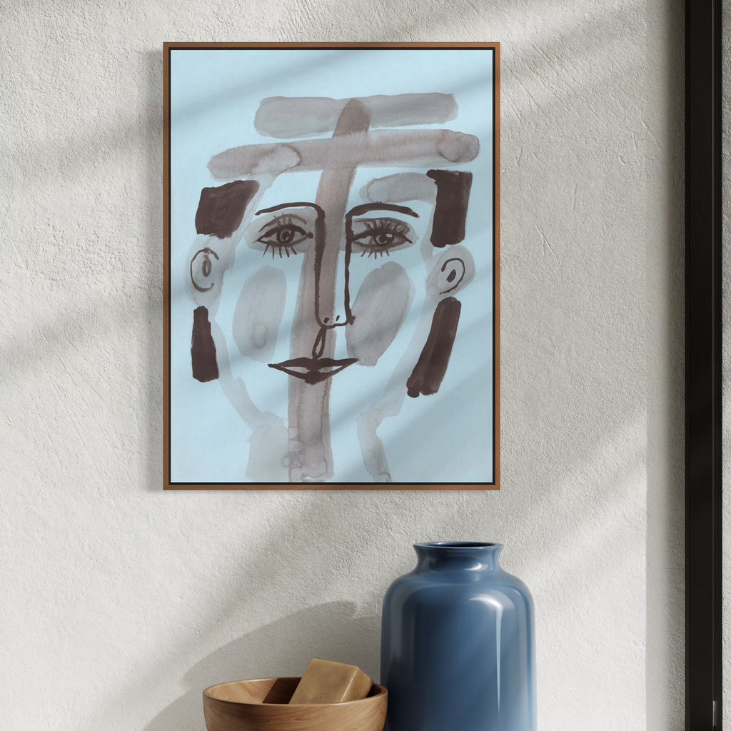 Blue Shade Portrait
