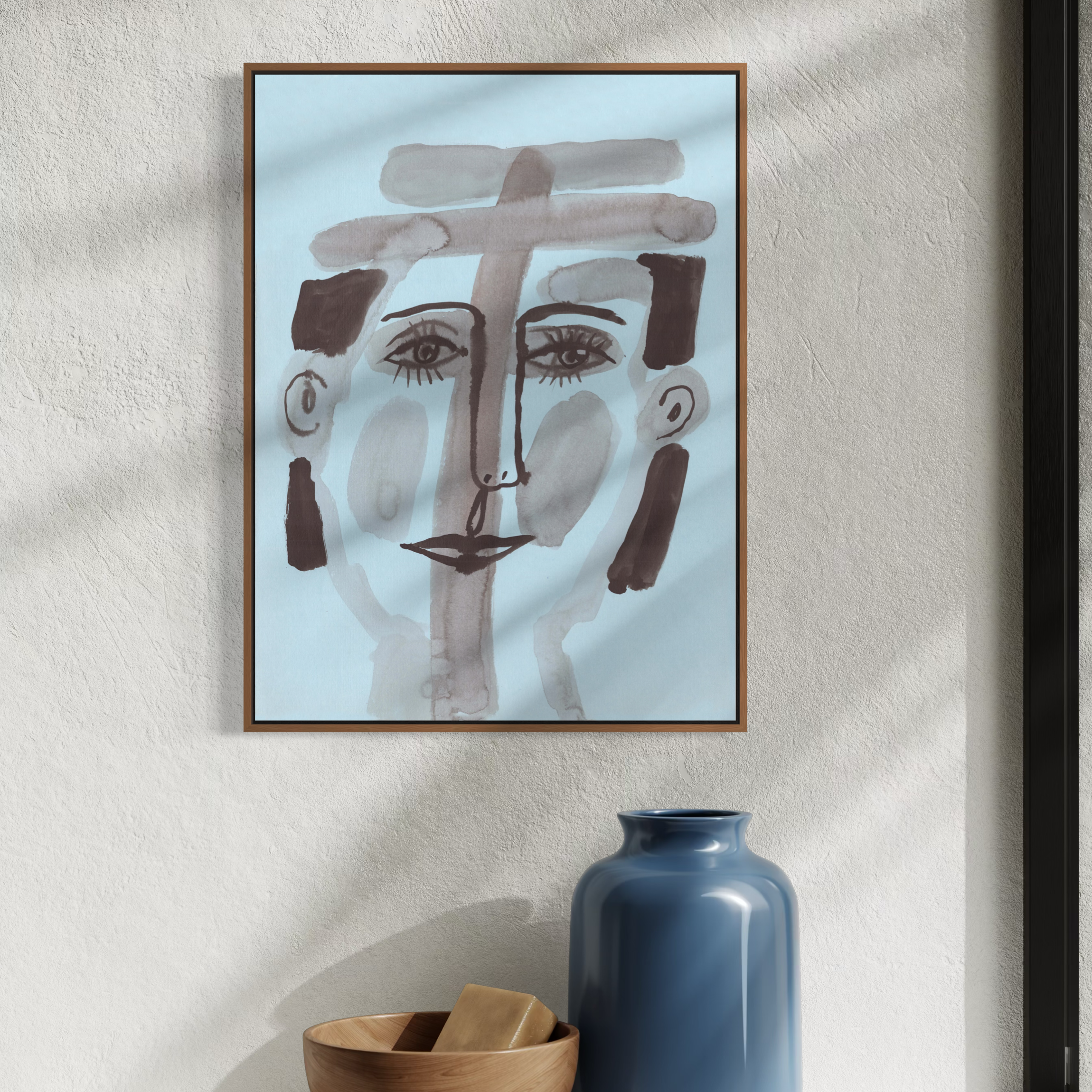 Blue Shade Portrait