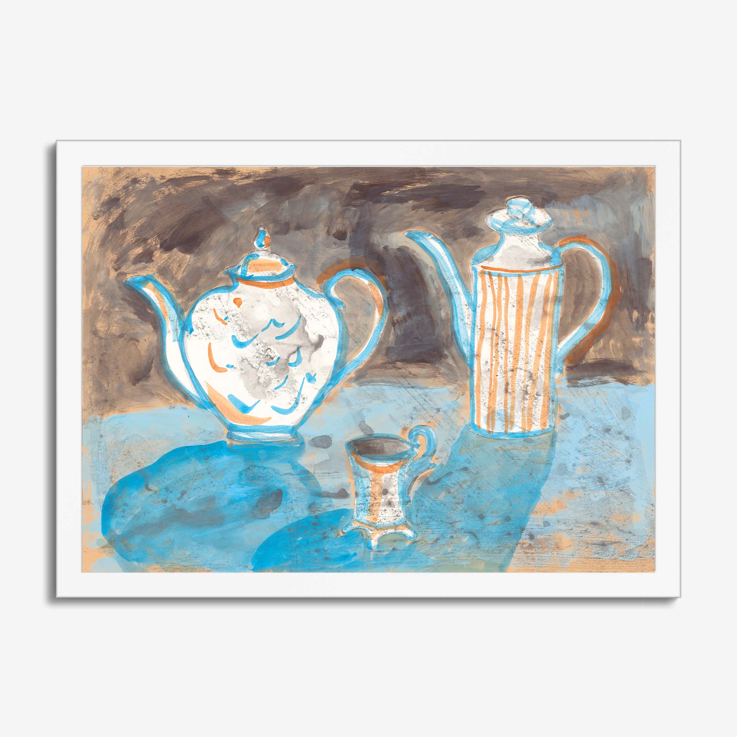 Still Life Tea in Blue