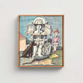 Cupboard Man with Dogs